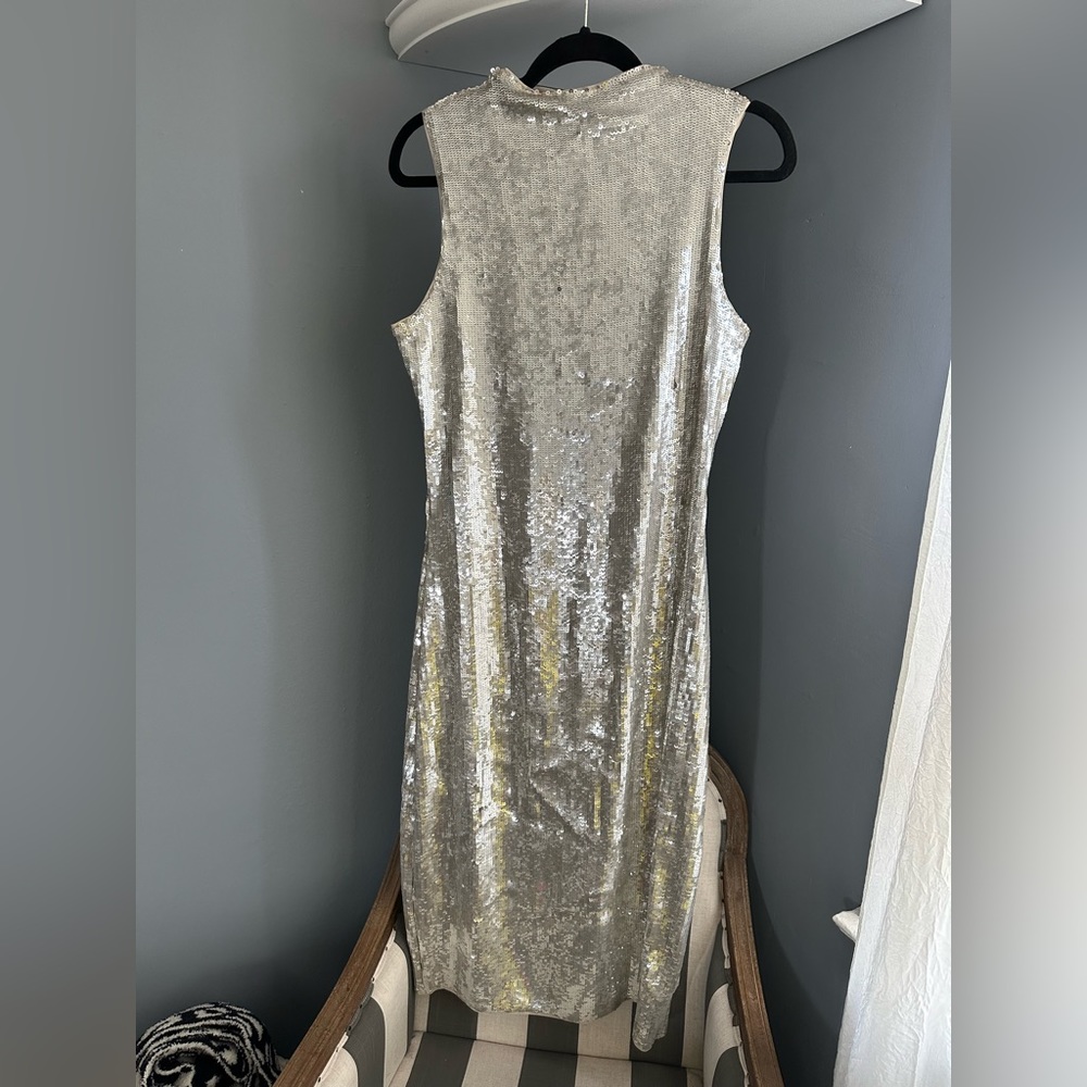 NWT Sleeveless Sequin Zara Dress